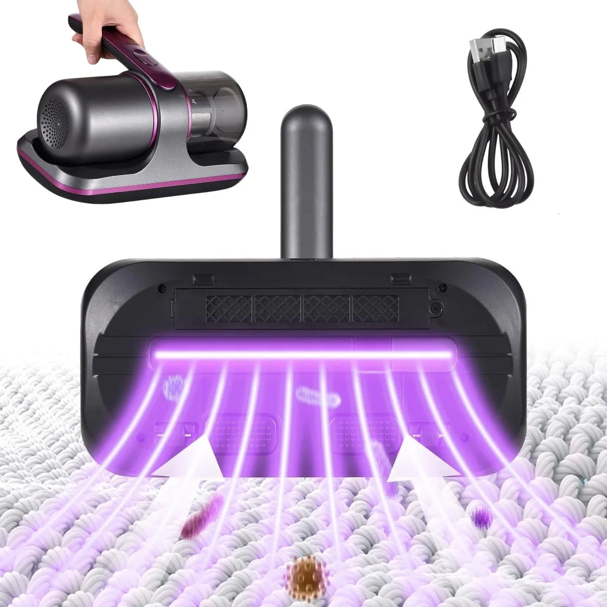 Aspiradora Profunda para Polvo y Ácaros