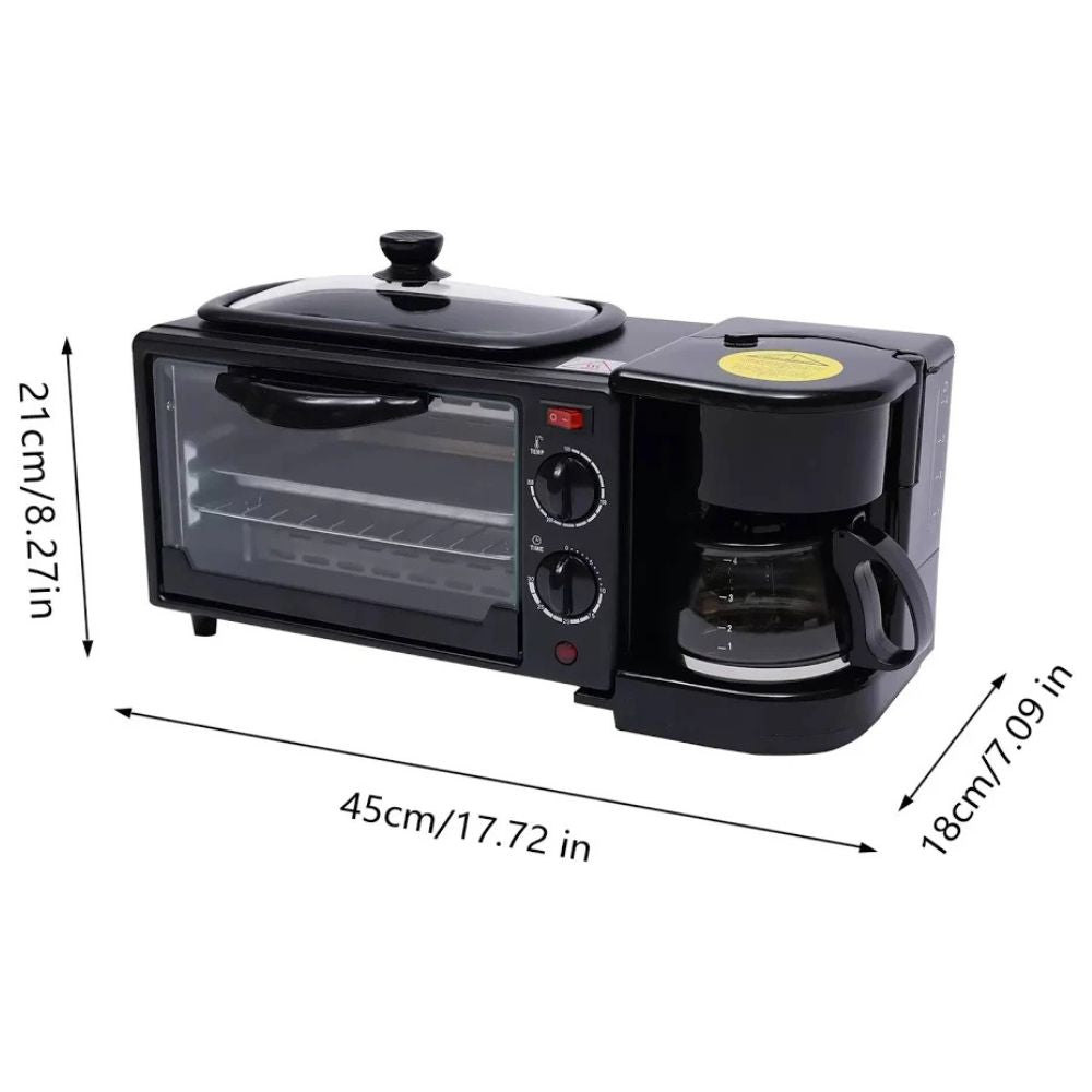 Horno Eléctrico 3 En 1