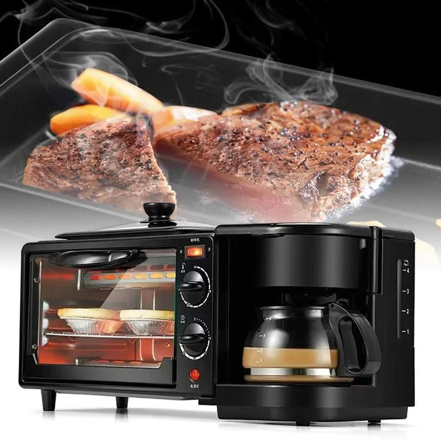 Horno Eléctrico 3 En 1